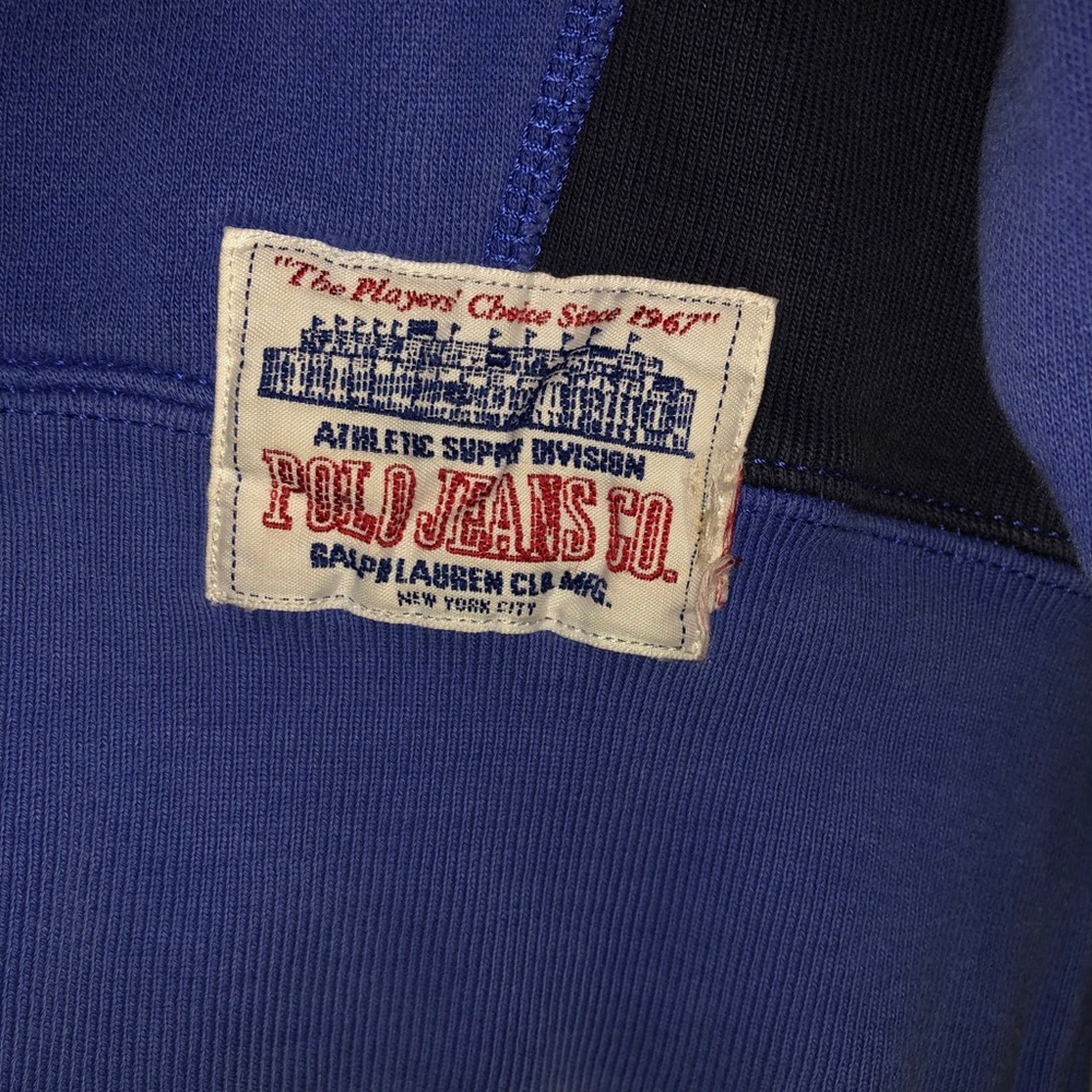 Vintage 90s polo hoodie - Picture 2 of 3